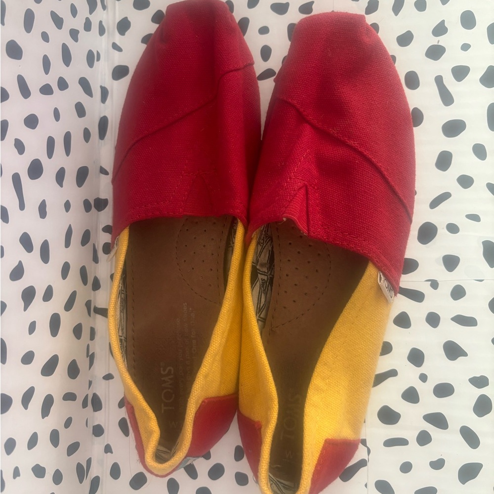 USC Trojans Cardinal Red & Gold Toms